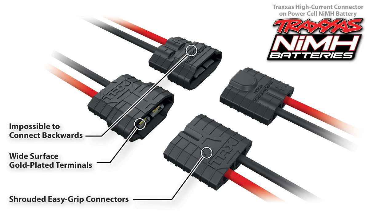 Series 5 Power Cell 5000mAh 8.4V NIMH iD Plug Flat 156x24x47mm