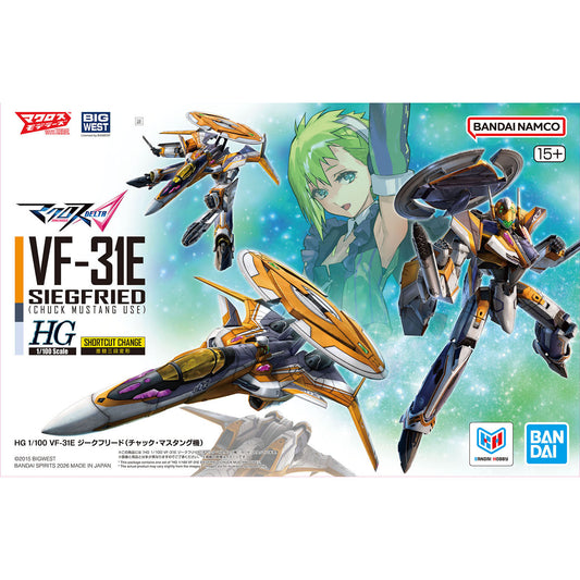 HG VF-31E Siegfried Chuck Mustang Use 1/100
