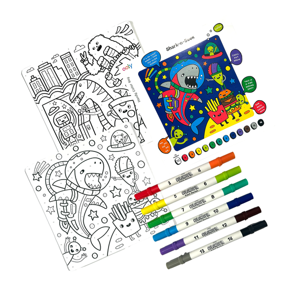 Color By Number Kit Epic Adventures