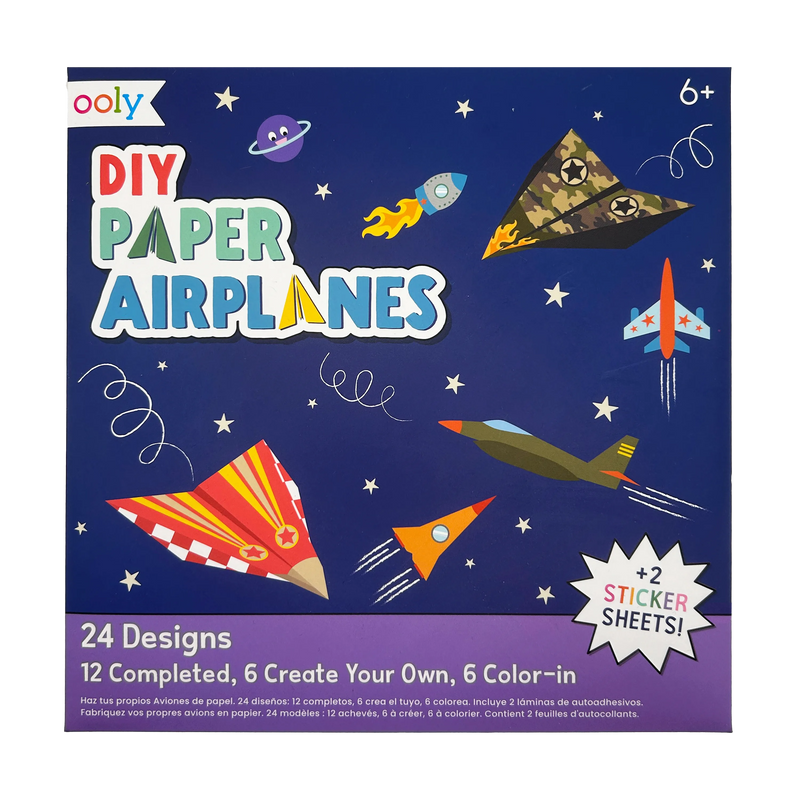 Ooly DIY Paper Airplanes 24 Designs