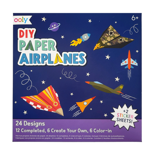 Ooly DIY Paper Airplanes 24 Designs