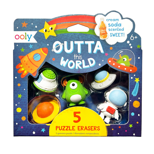 Outta this World 5 Puzzle Erasers