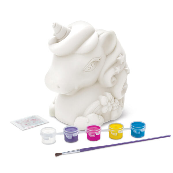 Paint Your Own Glitter Unicorn Bank