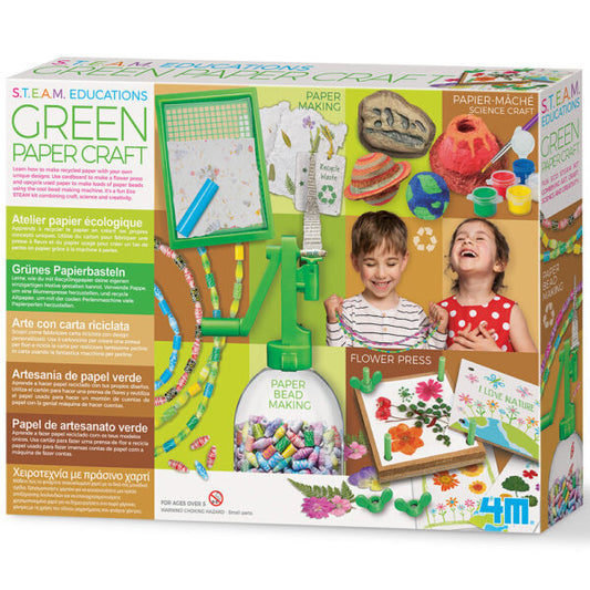 Steam Kids Deluxe Green Paper Craft