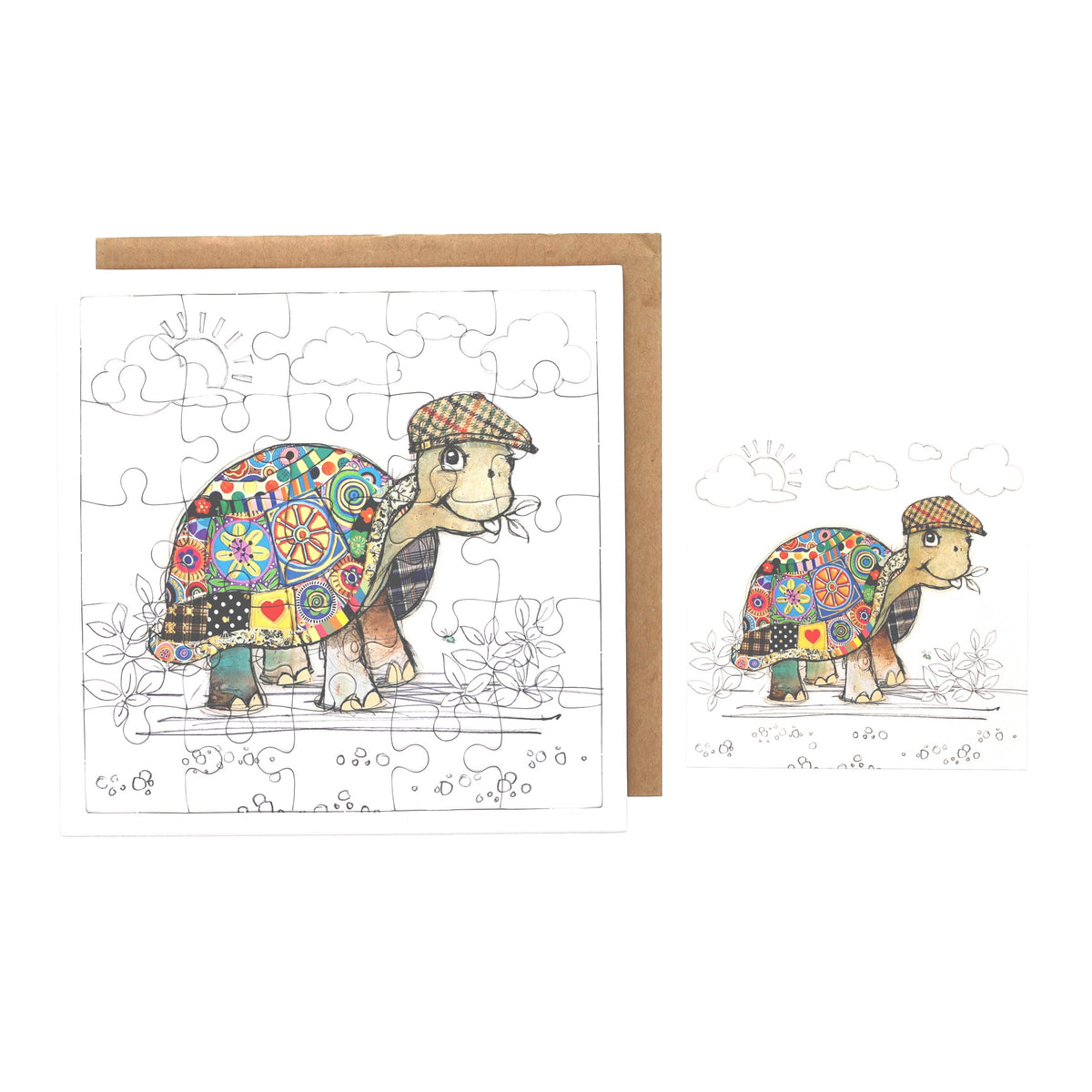 Turtle 25pc Puzzle with Card & Envelope