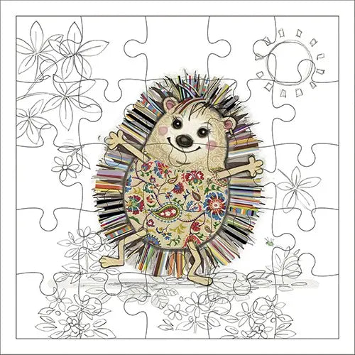 Hedgehog 25pc Puzzle with Card & Envelope