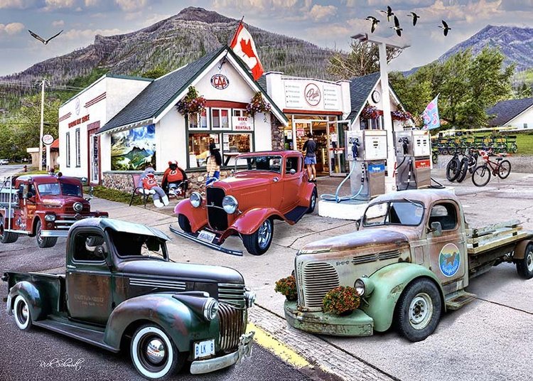 Pat's Gas Bar 1000pc