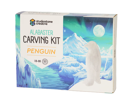 Alabaster Carving Kit Penguin