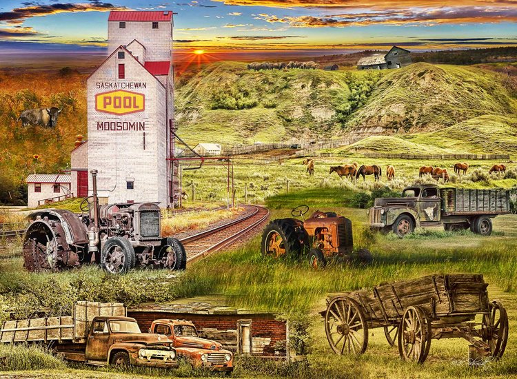 Prairie Sunset 1000pc