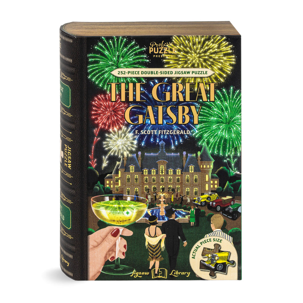 The Great Gatsby 252Piece DoubleSided Jigsaw Puzzle Hobby and Toy