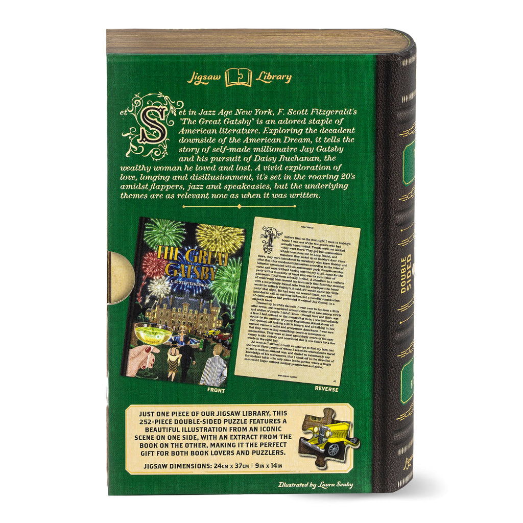 The Great Gatsby 252-Piece Double-Sided Jigsaw Puzzle