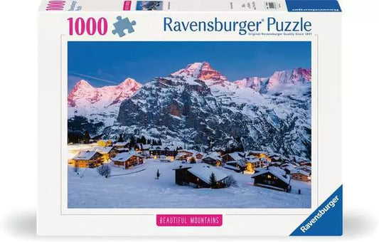 Beautiful Mountains Bernese Oberland, Murren 1000pc