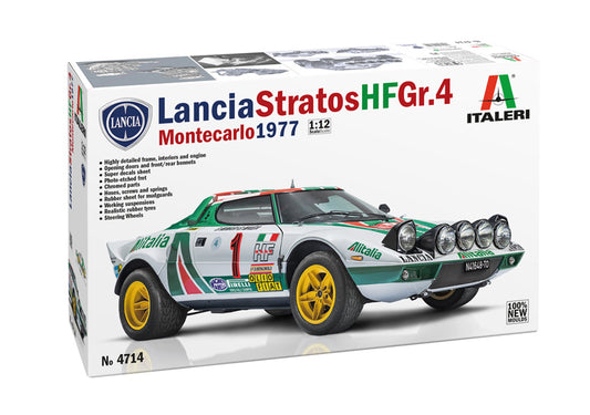 Lancia Stratos HFGr.4 Montecarlo 1977 1/12
