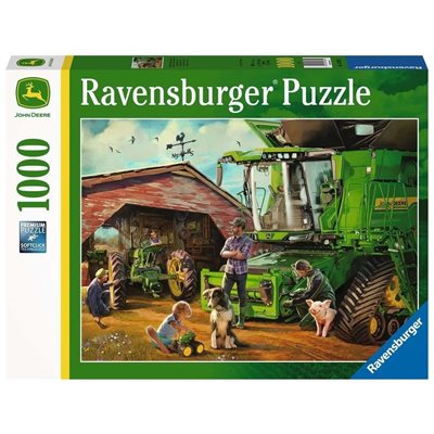 John Deere Then & Now 1000pc