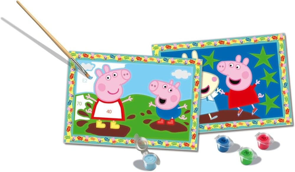 CreArt Peppa Pig paint by numbers