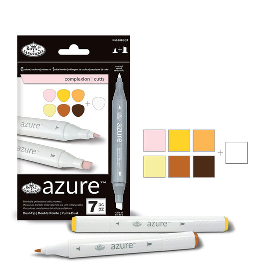 Azure Complection Color Marker Set 6pc