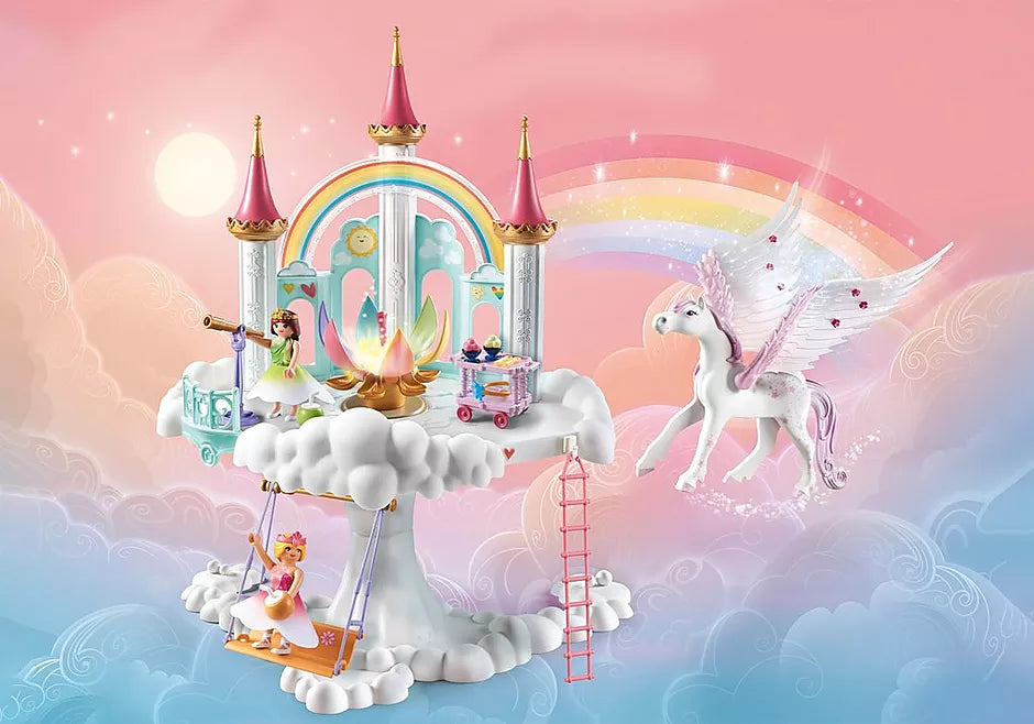 Princess Magic Rainbow Castle in the Clouds
