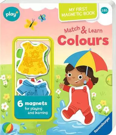 My First Magnetic Book Match & Learn Colours