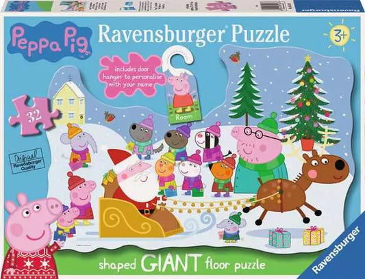 Peppa Pig: Peppa's Christmas Wish 32pc Floor puzzle
