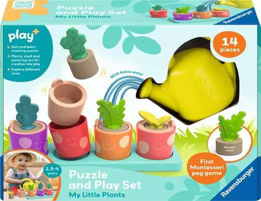 Puzzle and Play Set My Little Plants