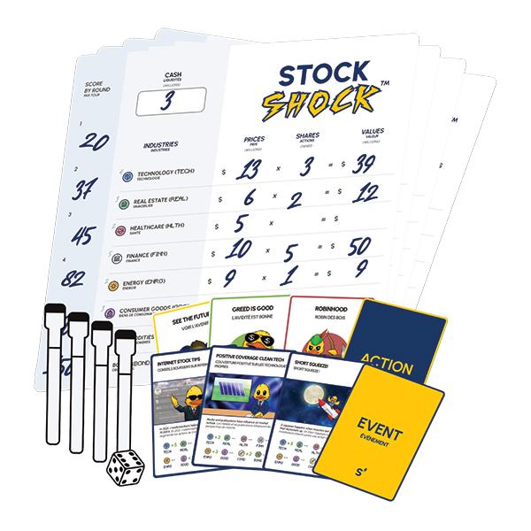 Stock Shock - The Investment Strategy Board Game