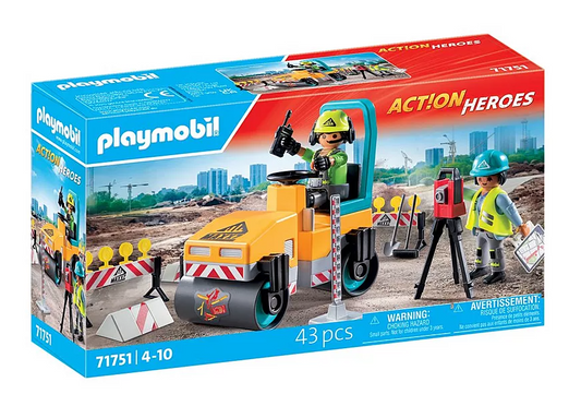 Action Heroes Road Construction