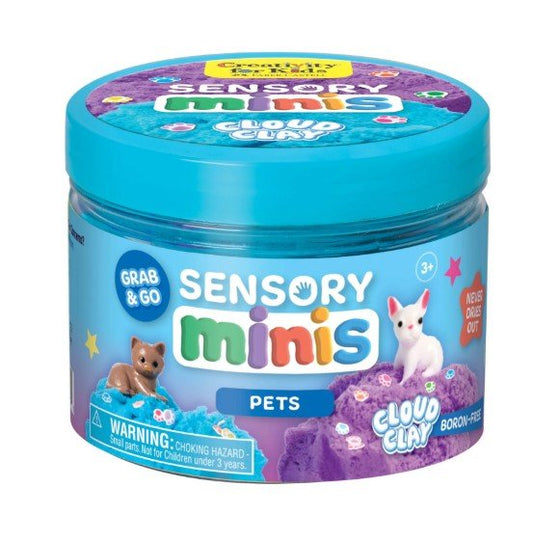 Sensory Mini Pets Cloud Clay