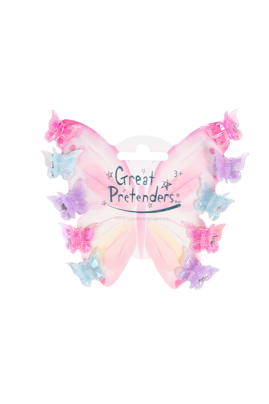 Fancy Flutter Butterfly Mini Hairclips 10pc