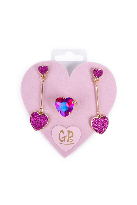 My Favorite Clip on Earrings and Ring Set