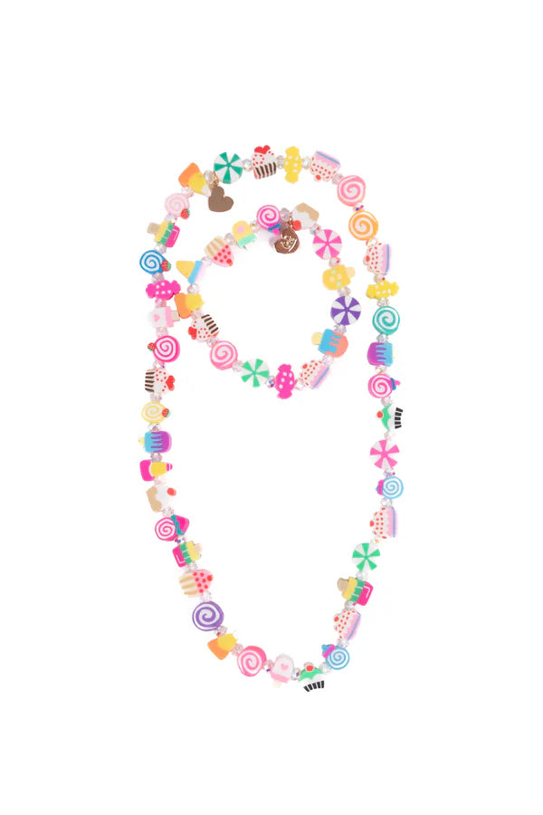 Sweet Treats Necklace & Bracelet Set 2pc