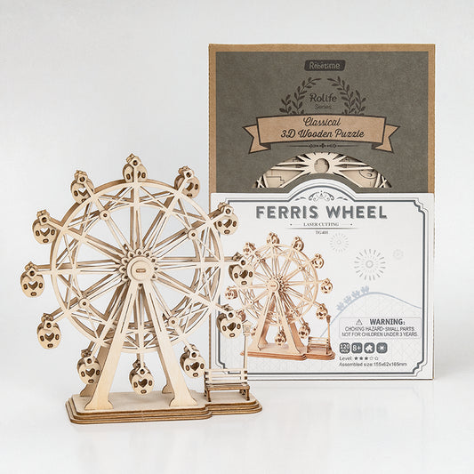 3D Wooden Puzzle Ferris Wheel