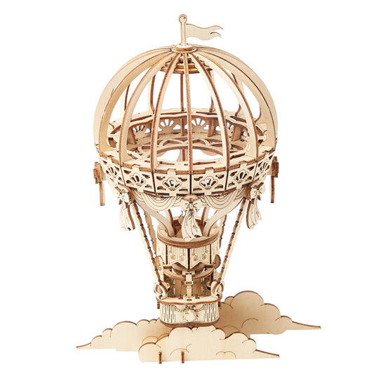 3D Wooden Puzzle Hot Air Balloon