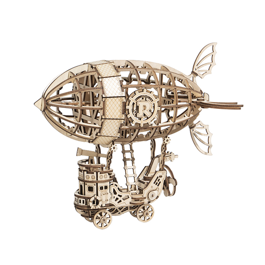 3D Wooden Puzzle Airship