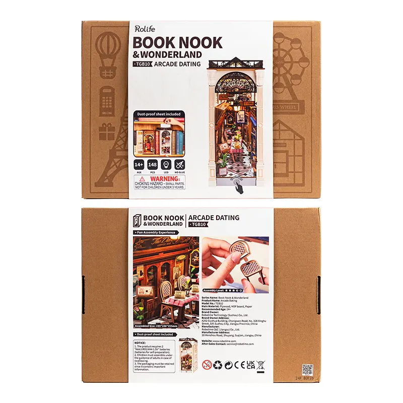 DIY Book Nook Arcade Dating