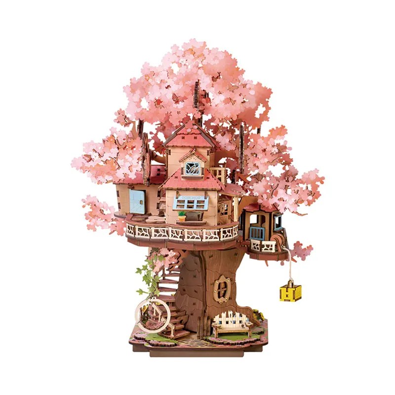 DIY Sakura Tree House