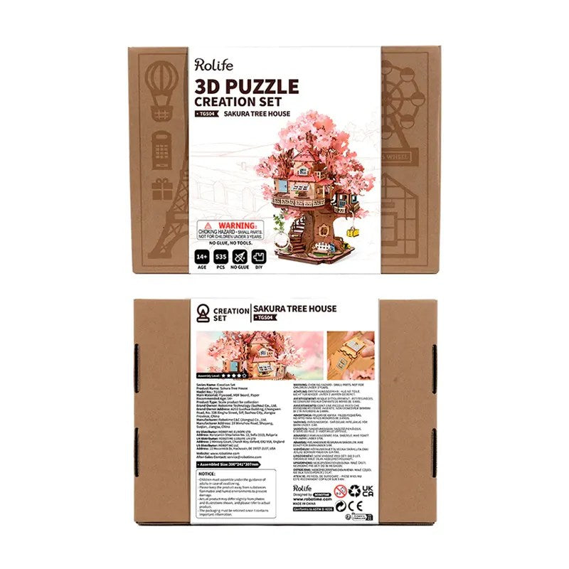 DIY Sakura Tree House
