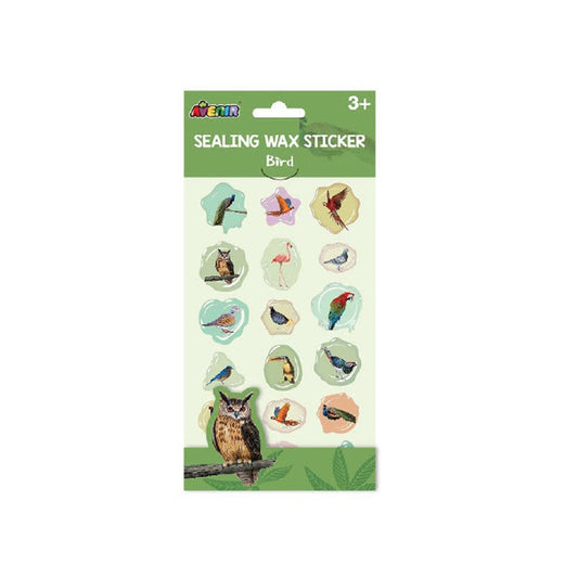 Sealing Wax Birds Stickers