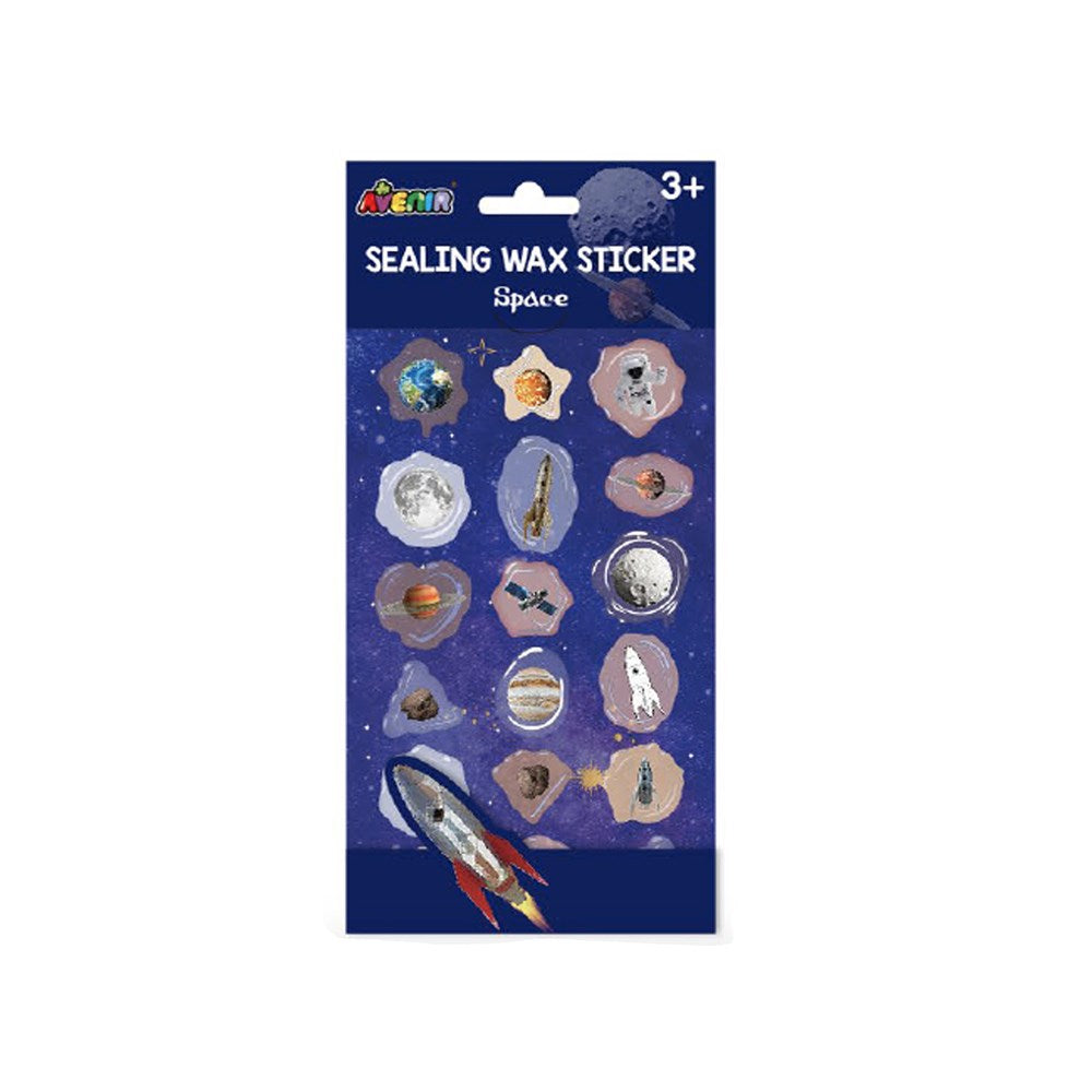 Sealing Wax Space Stickers
