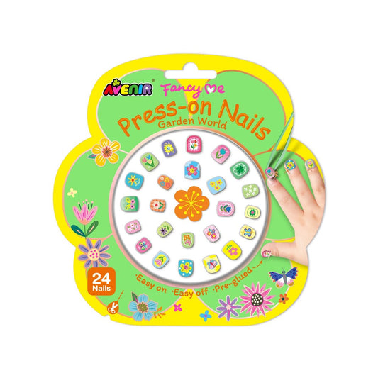 Press on Nails Garden World