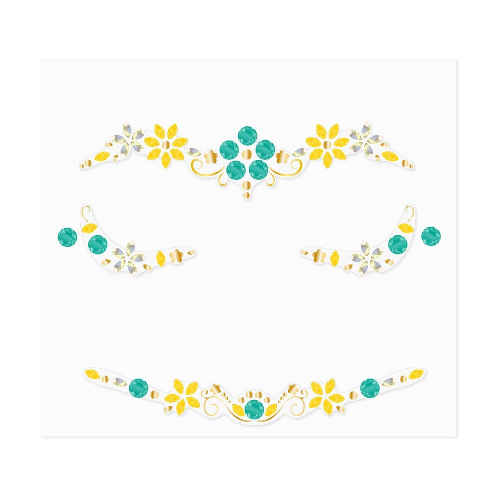 Fancy Me Face Art Flower Princess