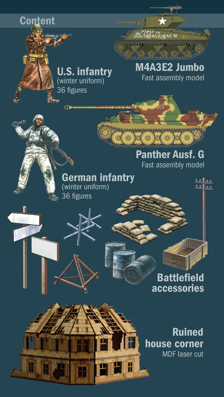 Bastogne Siege 1944 1/72
