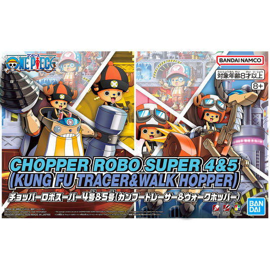 Chopper Robo Super 4&5 Kung Fu Tracer & Walk Hopper