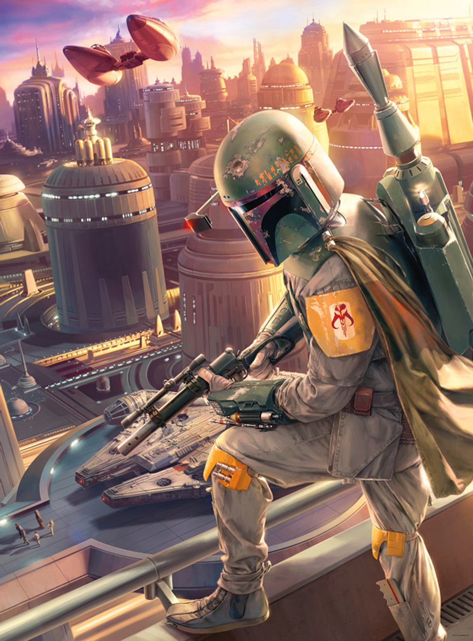 Star Wars Boba Fett 1000pc
