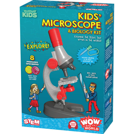 Kid's Microscope & Biology Kit