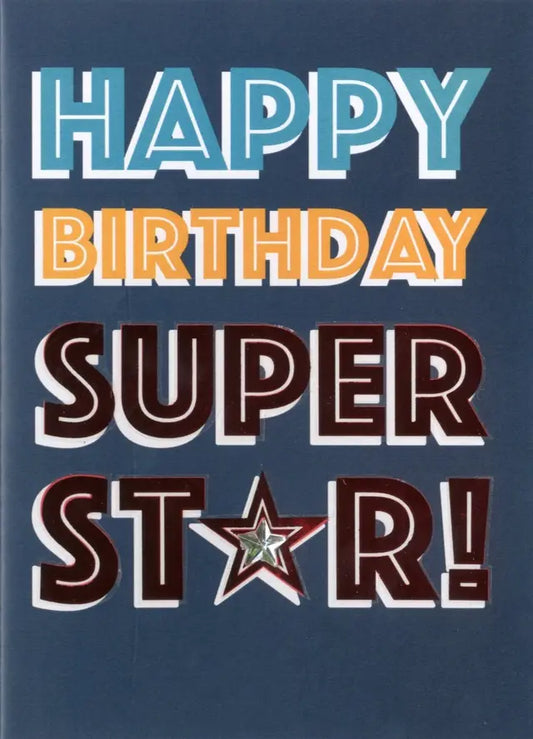 Happy Birthday Super Star