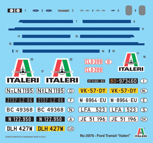 Ford Transit Italeri 1/24
