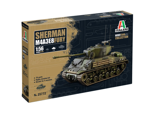 Sherman M4A3E8 Fury 1/56