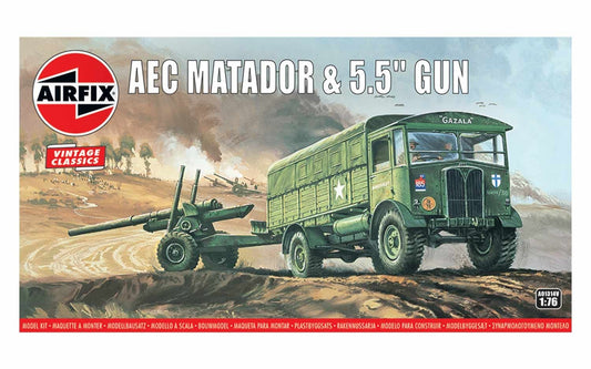 AEC Matador & 5.5" Gun 1/76