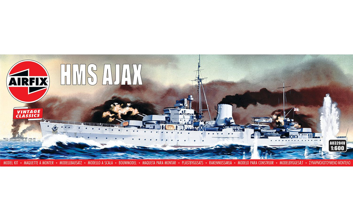 HMS Ajax 1/600