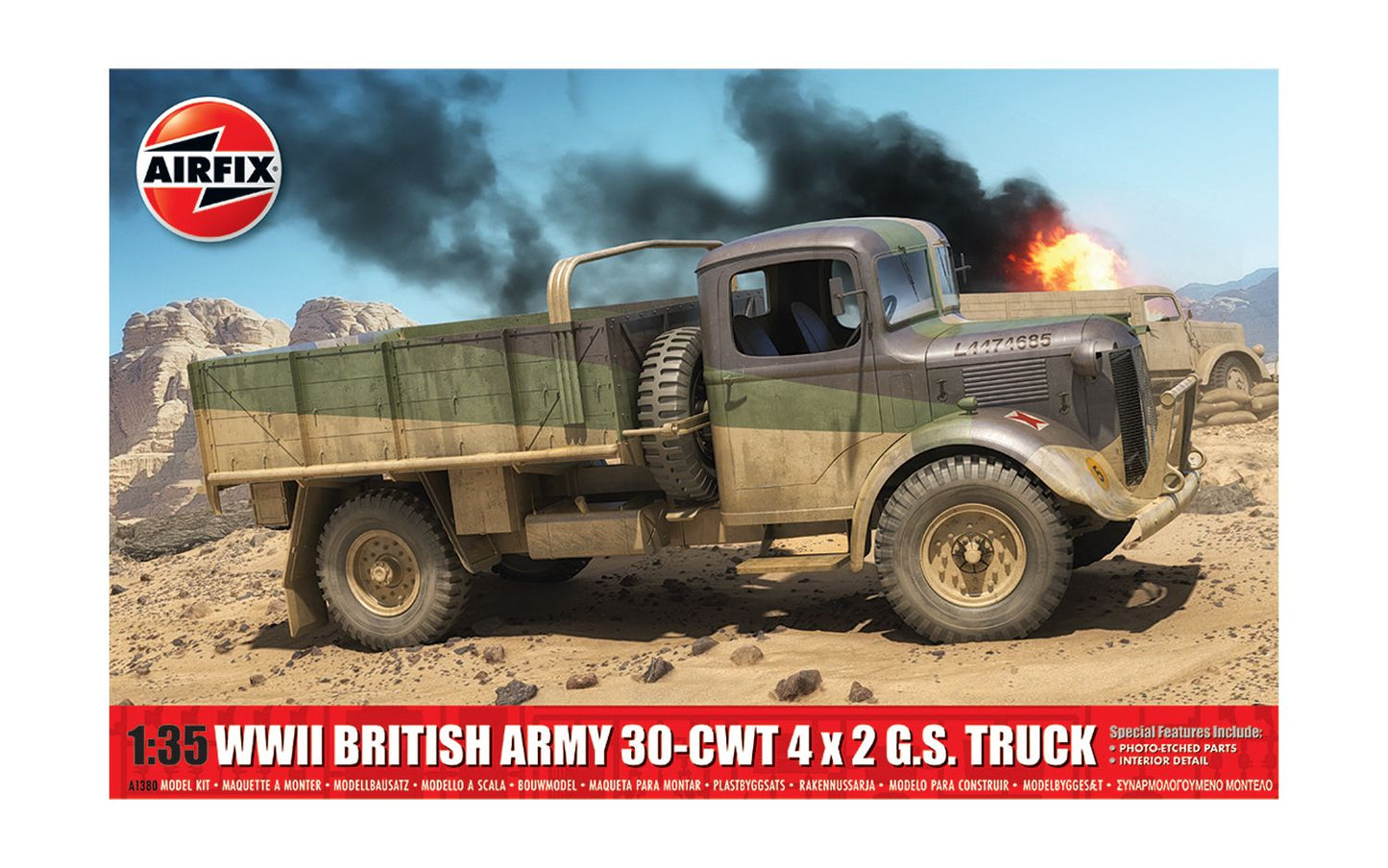 WWII British Army 30-CWT 4X2 G>S> Truck 1/35